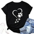 thumbnail image 2 of Ketyyh-chn99 Hauts pour Femmes Vêtements Décontractés Manches Longues T-Shirt Col Rond pour Femmes Noir,L, 2 of 2