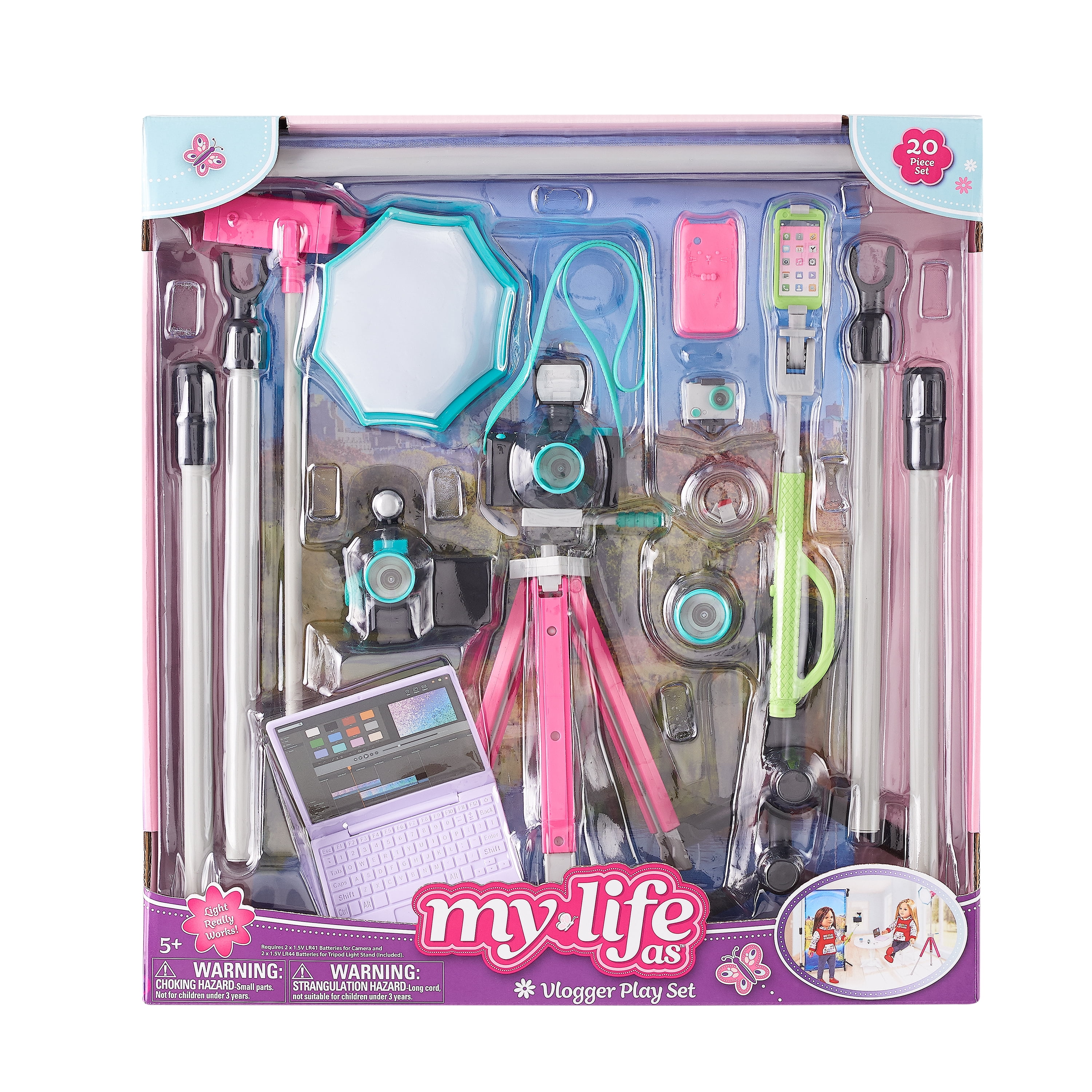 My Life As Art Bin Play Set for 18-Inch Dolls, 22 Pieces - DroneUp Delivery