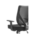 thumbnail image 4 of Scranton & Co Modern Jet Black Mesh Office Chair with Nylon Base, 4 of 12