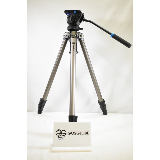 Velbon Sherpa 200R Tripod with Benro S4 Head (Missing Quick Release Plate)