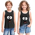 thumbnail image 2 of VEKDONE Tout-Petits Enfants Garçons et Mode Mignon Dégradé Imprimé Doux Sans Manches Bas Camisole, 2 of 6