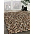 thumbnail image 3 of Ahgly Company Machine Washable Indoor Rectangle Abstract Bakers Brown Area Rugs, 5' x 7', 3 of 7