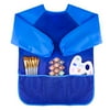 Kuuqa Waterproof Children Art Smock Kids Art Aprons with 3 Roomy Pockets,Painting Supplies (Paints and brushes not included)