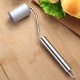thumbnail image 3 of Stainless Steel Dough Rolling Pin Baking Cooking Tool Roller for Pasta Cookies Pizza and Dough, 3 of 9