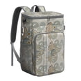 thumbnail image 1 of Colorful Paisley Pattern Insulated Backpack Cooler, Waterproof & Leak Proof, High-Performance Insulation, Perfect for Travel, Camping, and Outdoor Activities, 1 of 6