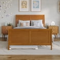 thumbnail image 2 of Portland Full Wood Bed with Matching Footboard & Trundle in Light Toffee, 2 of 13