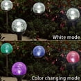 thumbnail image 5 of 6PCS Solar Lights Outdoor Yard Decor, Cracked Glass Ball LED Lights, Solar Halloween Lights for Path, 5 of 5