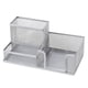 thumbnail image 1 of Toystoory Portabolígrafos de hierro Caja Diseño de rejilla Combinación Portabolígrafos Compartimento de almacenamiento Diseño Caja de almacenamiento Almacenamiento y organización del hogar Plata Toystoory HA025847-02, 1 of 6