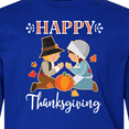 thumbnail image 4 of Inktastic Happy Thanksgiving Christian Pilgrims Holiday Long Sleeve Youth T-Shirt, 4 of 5