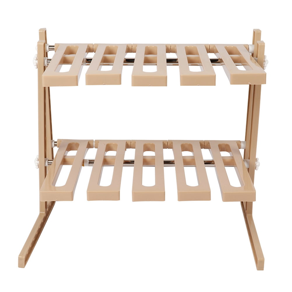 Kritne Storage Rack, Expandable Stainless Steel Under Sink Organizer