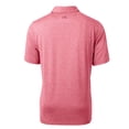 thumbnail image 3 of Men's Cutter & Buck Heather Red Tuskegee Golden Tigers Forge Stretch Polo, 3 of 3