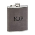 thumbnail image 4 of CGI Leatherette Flask Grey 8 Oz Capacity, 4 of 4