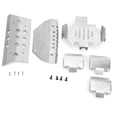 thumbnail image 2 of FLAMEEN RC Skid Plate,RC Car Accessories,6Pcs/Set Front Rear Axle Chassis Protection Skid Plate Fit For Trx6 G63 6-Wheel RC Car, 2 of 8