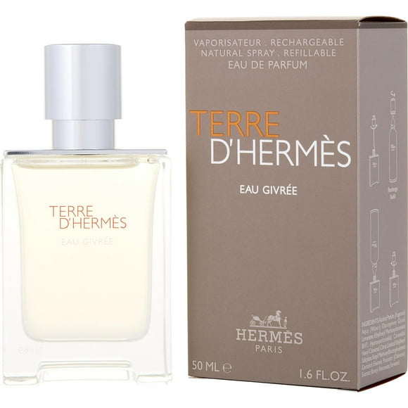 TERRE D'HERMES EAU GIVREE by Hermes EAU DE PARFUM REFILLABLE SPRAY 1.7 OZ