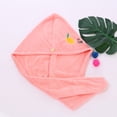 thumbnail image 1 of Gorro para secar el Cabello BuyWeek toalla de vellón coral 25x65cm, 1 of 1