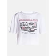 thumbnail image 5 of No Boundaries Ford Mustang Graphic Boyfriend Tee, Women's XXS-XXL, 5 of 5