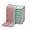 Pink-green, variant on 12 Pack Kitchen Cloth Dish Towels, Premium Dishcloths, Super Absorbent Coral Velvet Dishtowels, Nonstick Oil Washable Fast Drying (Green-Grey)