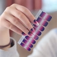 thumbnail image 2 of Nail Sticker Set Glitter Gradient Decals for Nails with Self- Strips Easy Polish Wraps Fashionable Plating for Women, 2 of 4