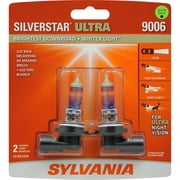 SYLVANIA 9006 SilverStar ULTRA Halogen Headlight Bulb, 2 Pack