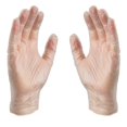 thumbnail image 2 of Guantes de examen desechables AMMEX de vinilo transparente de 3 mil, tamaño mediano 100, 2 of 6