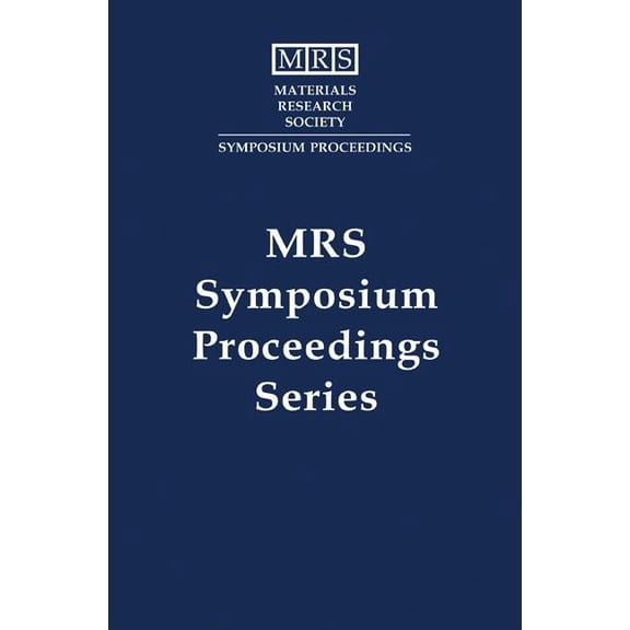 Mrs Proceedings Materials and Devices for Laser Remote Sensing and Optical Communication, (Hardcover)