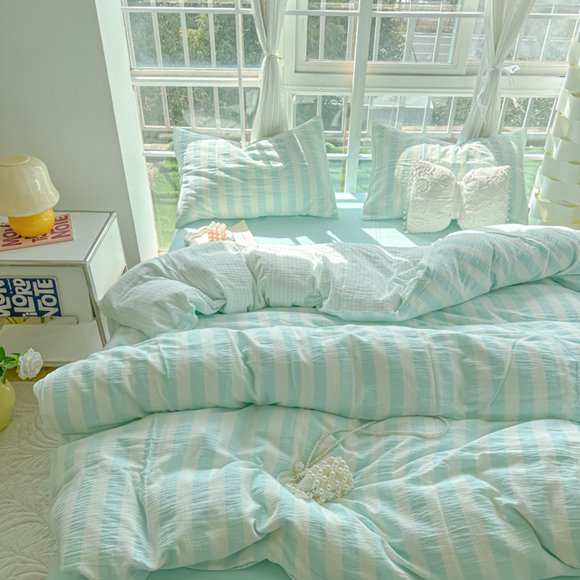 Bed linen Nordic Sling Summer duvet set Bedding Sets Duvet Cover Set Quilt Cover Bed Sheet Quilt Sets Queen Size Comforter Sets