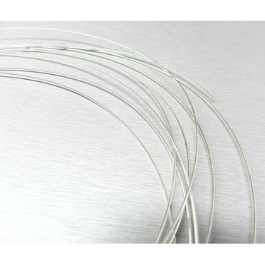Jewelry Silver Solder Wire Assortment - 4 Grades (Easy, Soft, Medium, Hard) 12" Each, Made In USA