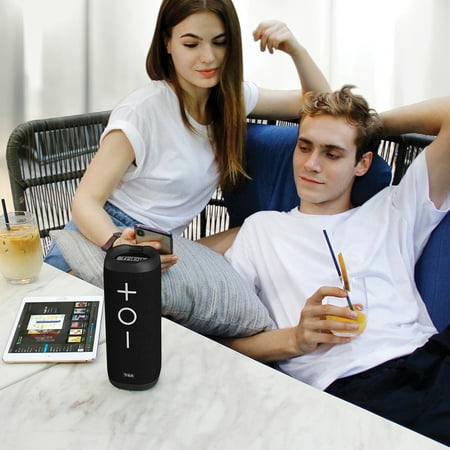 TRIBIT - StormBox 360 BTS30 Portable Bluetooth Speaker - Black