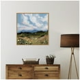 thumbnail image 3 of Kate and Laurel Framed Canvas Wall Art Print Garden of Gods by Emily Kenney, 30 x 30 Sylvie Natural Frame, Rustic Farmhouse, Landscape Art for Wall Decor, 3 of 8