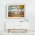 thumbnail image 2 of Edmund Pettus Bridge - Selma Alabama Photography Bridge Architecture Cityscape Vintage Travel Poster Street Photography Oak Framed Wall Art Print 24 x 30 inches, 2 of 3