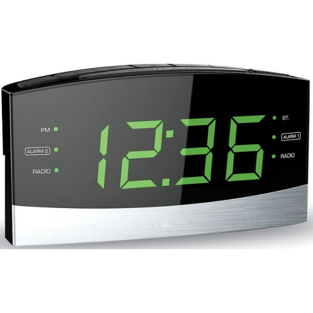 Coby Bluetooth Am/Fm Radio Alarm Clock 1 Each