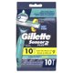 thumbnail image 5 of Gillette Maquinillas de Afeitar Desechables para Hombre con Cabezal Pivotante Sensor2 Plus, Color Azul, 10 Unidades, 5 of 8