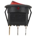 thumbnail image 1 of Toggle Switch Bipolar On Off Red 3 Pin 20mm, 1 of 5