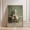 Rolled Canvas, variant on Sage Green Woman Reading Bathtub Print, Green Wall Art, Bathroom Decor, Trendy Wall Art, Library, Minimalist Decor, Dopamine Decor