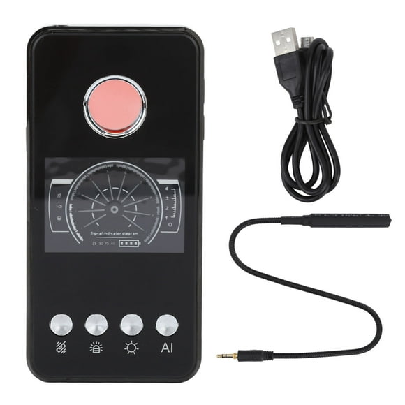 Bug Detector High Sensitivity Intelligent Prevents Positioning Multifunctional Camera Detector for Office Hotel