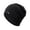 Black, variant on Unisex Ice Silk Skull Cap Breathable Moisture Wicking Outdoor Running Sports Beanie Black