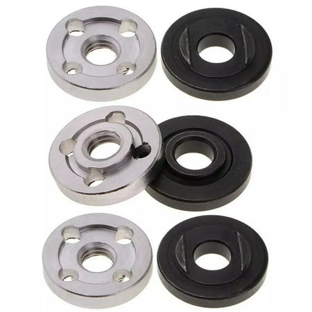 

6Pcs Lock Nuts for Makita 9523 Nut Inner Outer Kit -Toothless Toothed