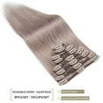 thumbnail image 6 of SEGO Clip in Hair Extensions 100% Real Remy Human Hair Full Head Straight Balayage Hair 8-24 inch, 6 of 10