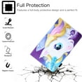 thumbnail image 5 of Allytech Galaxy Tab A 10.1" 2016 Case T580 T585, Slim Fit PU Leather Shockproof Lightweight Kickstand Auto Sleep Wake Folio Flip Case Cover Samsung Galaxy Tab A 10.1" T580, Unicorn, 5 of 7