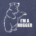 thumbnail image 3 of Wild Bobby I'm A Hugger Funny Big Bear Hug Men Tee, 3 of 6