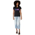 thumbnail image 3 of Batman Galaxy Signal Women's T Shirt (X-Large) Black, 3 of 5
