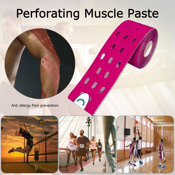 Parche muscular Etiqueta engomada muscular transpirable Protector de alivio del dolor Fitness Deportes Cuidado Hugtrwg Para estrenar