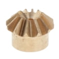thumbnail image 1 of 1 Piece. 0.4 Module Brass Bevel Gear 12 1 Mm Inner Hole Ø 3mm Height, 1 of 8