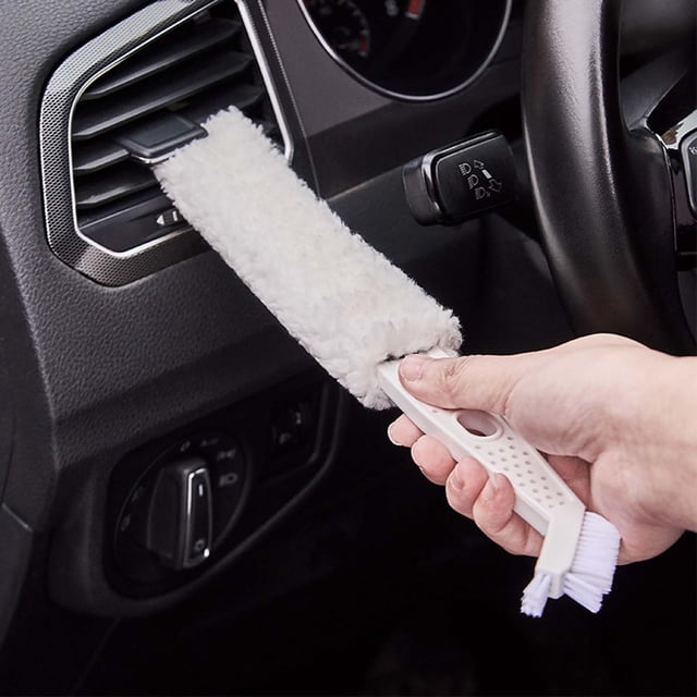 Xihbxyly Cepillo para Limpieza de Persianas, Cerdas Rígidas para Una Limpieza Profunda, Diseño Duradero y Resistente, Multiusos para Azulejos, Vidrio y Madera, Apto para Todo Tipo de Superficies, Tam
