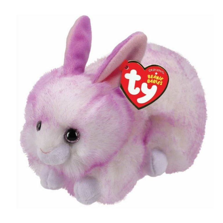 TY Beanie Babies Ryley Purple Easter Bunny 6