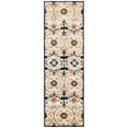 thumbnail image 3 of SAFAVIEH Soho Aphrodite Floral Wool Area Rug, Ivory/Multi, 3'6" x 5'6", 3 of 5