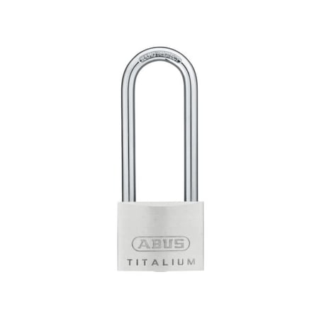 ABUS - 64TI/50mm TITALIUM™ Padlock 80mm Long Shackle