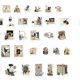 thumbnail image 3 of 100 Sheets Vintage Scrapbooking Sticker DIY Rich Pattern Repeat Paste Planner Stickers Decal for Photo Album, 3 of 3