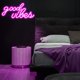 thumbnail image 3 of Letrero de neón LED con base acrílica, alimentado por USB, decorativo para dormitorio, bar, club, festival, fiesta (rosa), 3 of 5
