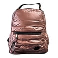 thumbnail image 1 of Mochila casual marca Luxo Brand modelo UNIBELLA de nylon sintética satinado acolchada color rosa, 1 of 5